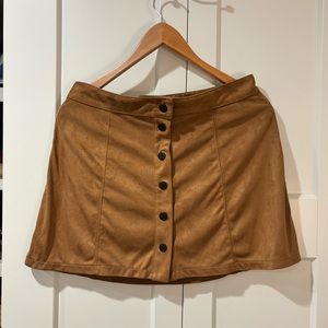 American Eagle Suede Skirt